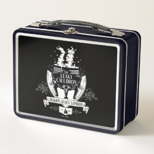 DIE LEAKY CAULDRON™-Shop-Grafik Metall Brotdose