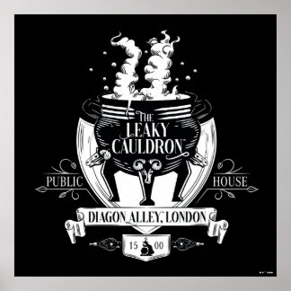 DIE LEAKY CAULDRON™-Shop-Grafik Poster