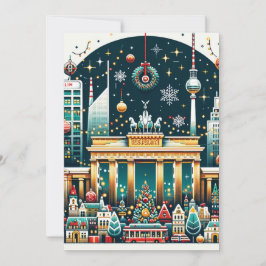 Die lebendige Berlin Holiday Wonders Card Feiertagskarte