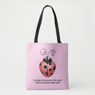 Die lebendige Ladybug Burst Tote Bag - Ihren Stil