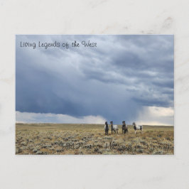 Die lebendige Legende des Westens - Postkarte