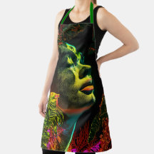 Die lebendige Neon Woman's, Kopf-Nah-Up