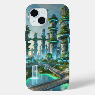 Die lebendige Stadt der Zukunft Case-Mate iPhone Hülle