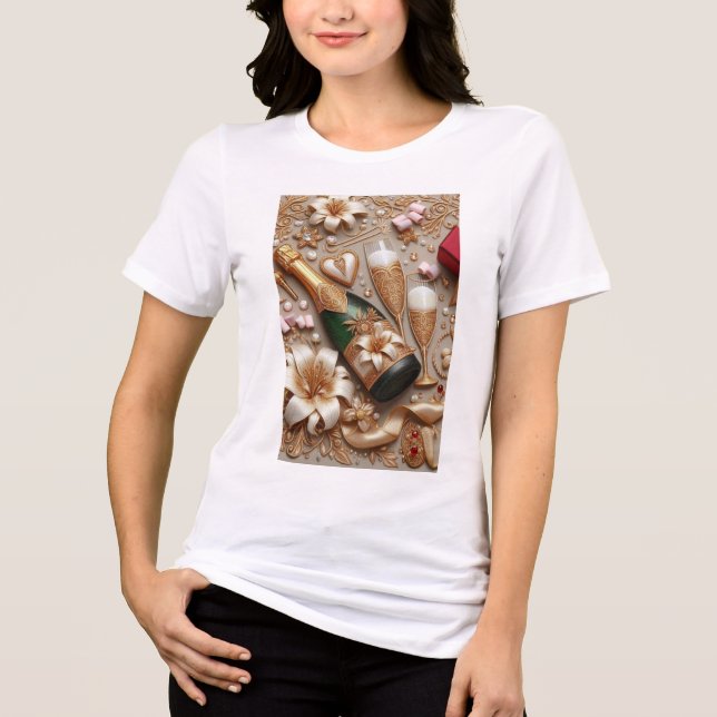 Die Lebensfreude Tri-Blend Shirt (Vorderseite)