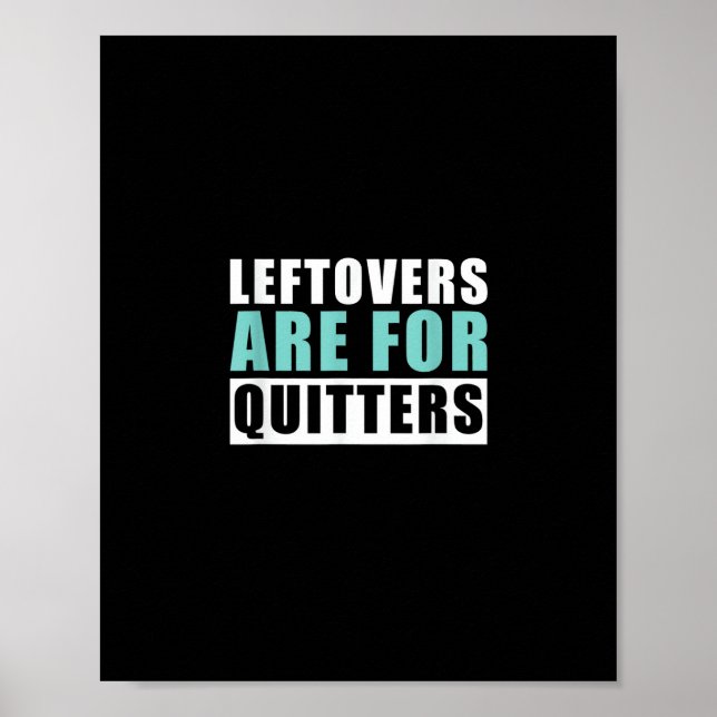 Die Lebensläufe sind für Quitters Erntedank Ästhet Poster (Vorne)