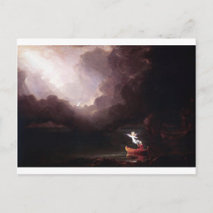 Die Lebensreise: Alter von Thomas Cole Postkarte