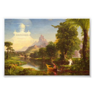 Die Lebensreise, die Jugend von Thomas Cole Fotodruck