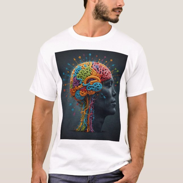 Die lebhafte Feier der Neurovielfalt T-Shirt (Vorderseite)