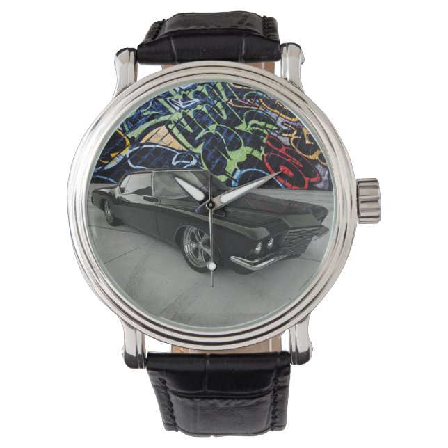 Die legendäre Buick Riviera der dritten Generation Armbanduhr (Vorderseite)