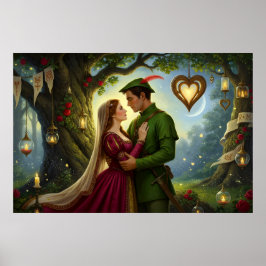 Die legendäre Romanze des Sherwood Forest Poster