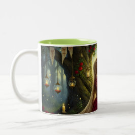 Die legendäre Romanze des Sherwoodwaldes Zweifarbige Tasse