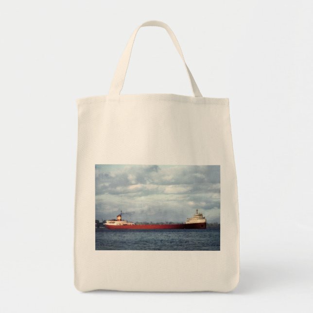 Die legendäre S.S. Edmund Fitzgerald Tragetasche (Vorne)