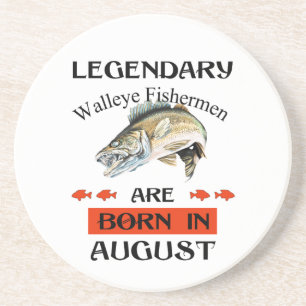 Die legendären Walleye-Fischer sind im August Gebo Getränkeuntersetzer