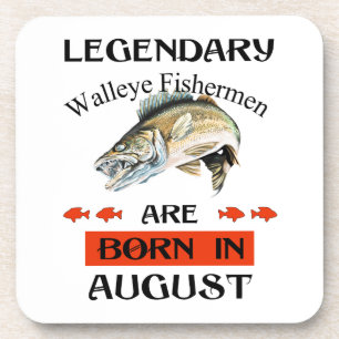 Die legendären Walleye-Fischer sind im August Gebo Getränkeuntersetzer