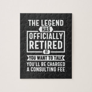 die Legende amtlich erschöpft hat Puzzle