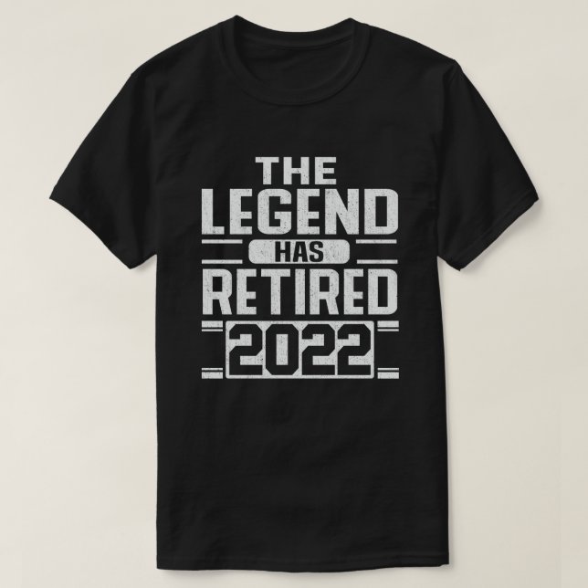 Die Legende hat 2022 das Geschenk für die komische T-Shirt (Design vorne)