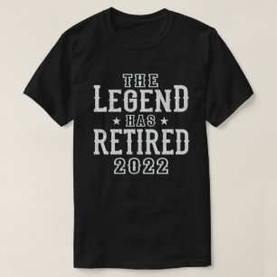 Die Legende hat 2022 das Geschenk für die komische T-Shirt