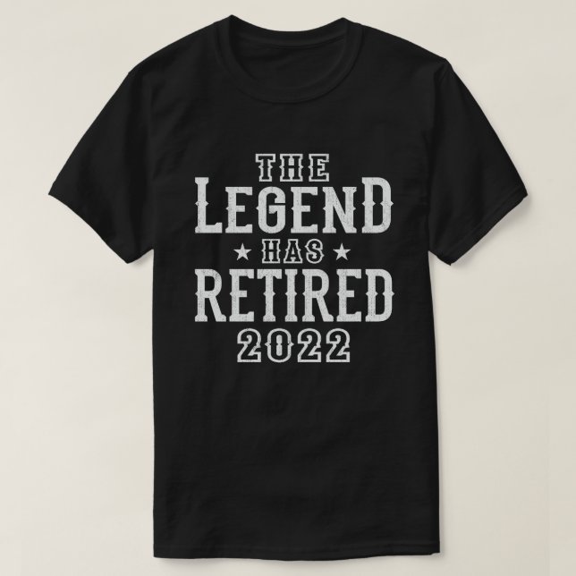 Die Legende hat 2022 das Geschenk für die komische T-Shirt (Design vorne)