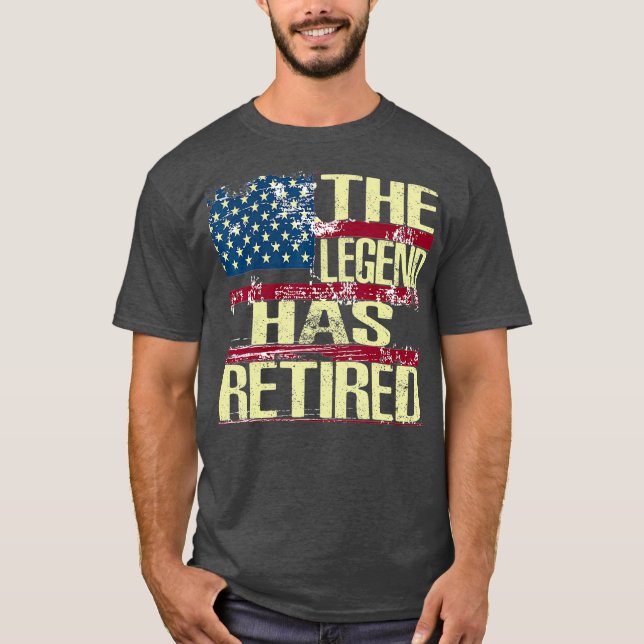 Die Legende hat das Geschenk zur Unterstützung der T-Shirt (Vorderseite)