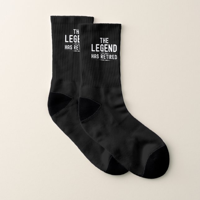 Die Legende hat den Ruhestand 2022 Geschenke Socken (Paar)