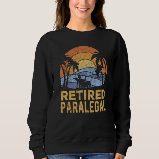 Die Legende hat den Ruhestand als Rechtsanwaltsgeh Sweatshirt
