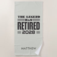 Die Legende hat die Personalisierte Pensionierung