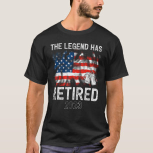 Die Legende hat die US-Bierflagge 2023 gelockert T-Shirt
