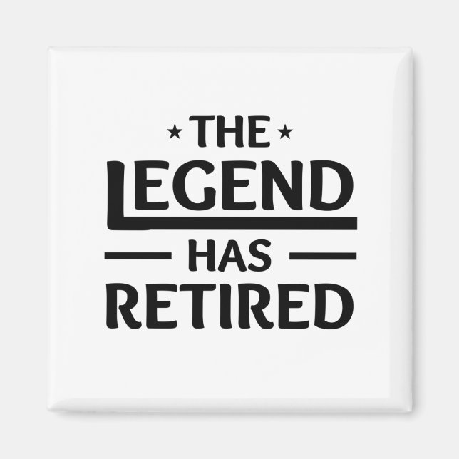 Die Legende hat eine Gabe für einen Freund des Arb Magnet (Vorne)