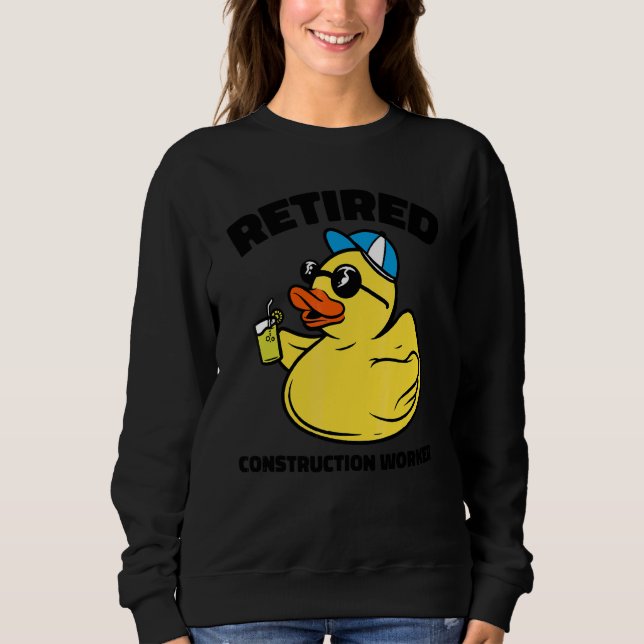 Die Legende hat Rentner Bauarbeiter Sweatshirt (Vorderseite)