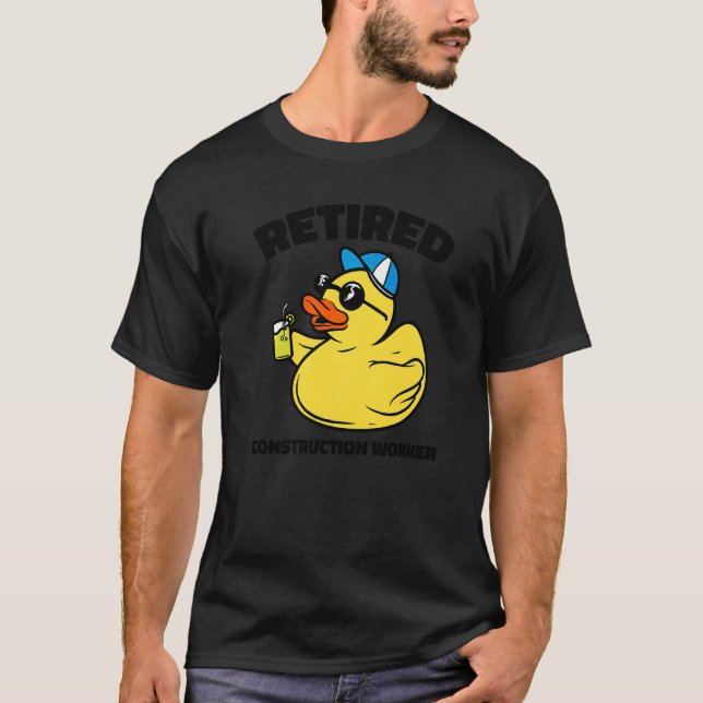 Die Legende hat Rentner Bauarbeiter T-Shirt (Vorderseite)