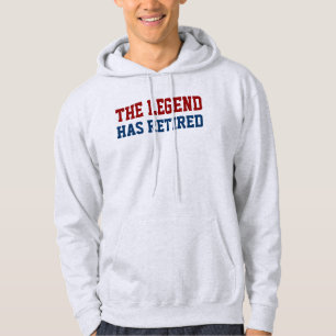 Die Legende hat sich Sprichwort zurückgezogen Hoodie