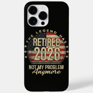 Die Legende ist 2026 in Rente gegangen Lustig Case-Mate iPhone 14 Pro Max Hülle