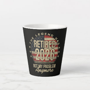 Die Legende ist 2026 in Rente gegangen Lustig Milchtasse