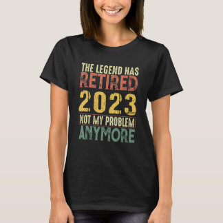 Die Legende ist in den Ruhestand getreten 2023 Ruh T-Shirt