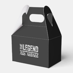 die Legende ist in Rente gegangen Geschenkschachtel
