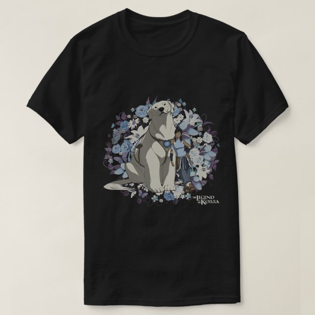 Die Legende von Korra Naga und Korra T - Shirt (Design vorne)