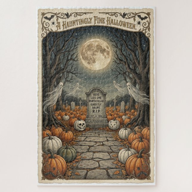 Die Legende von Silas Pumpkinseed Puzzle (Vertikal)