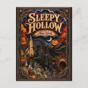 Die Legende von Sleepy Hollow, New York Popcut Postkarte