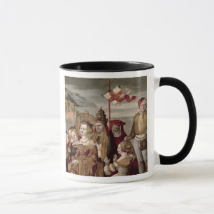 Die Legende von St Ursula, c.1530 (Öl auf Platte) Tasse
