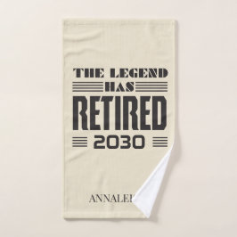 Die Legende zur Rentenerlangung von Arbeitnehmern  Handtuch