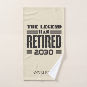 Die Legende zur Rentenerlangung von Arbeitnehmern Handtuch