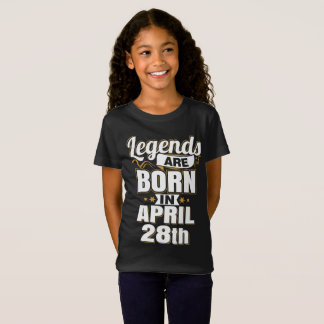 Die Legenden sind am 28. April Geboren T-Shirt