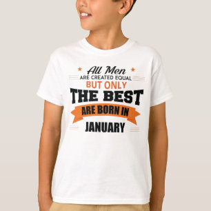 Die Legenden sind im Januar Geboren T-Shirt