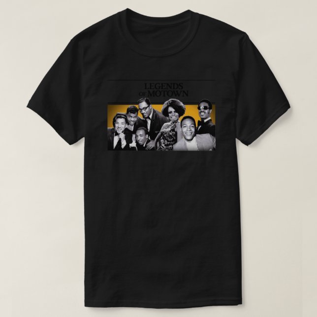 Die Legenden von Motown essenzieller T - Shirt (Design vorne)