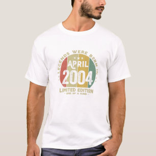 Die Legenden waren im April 2004 Erwachsene 18. Ge T-Shirt