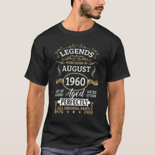 Die Legenden waren im August 1960 am 63. T-Shirt