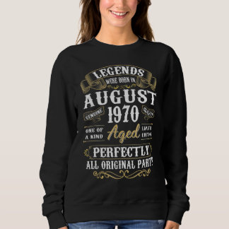 Die Legenden waren im August 1970 Geboren 52. Gebu Sweatshirt