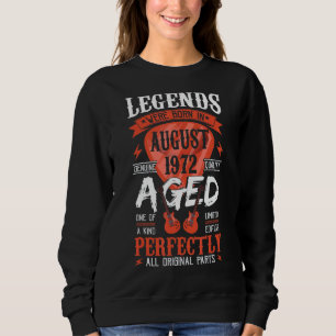 Die Legenden waren im August 1972 Plektrum Guit Ge Sweatshirt