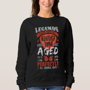 Die Legenden waren im August 1998 Plektrum Guit Ge Sweatshirt