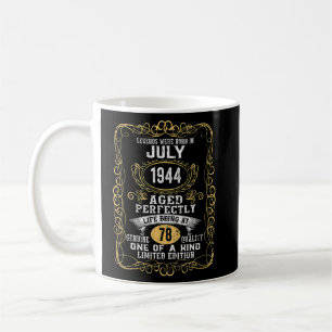 Die Legenden waren im Juli 1944 Geboren 78. Geburt Kaffeetasse